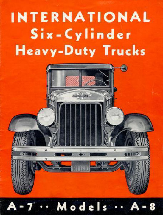 1932 International Six-Cylinder Heavy Duty Truck